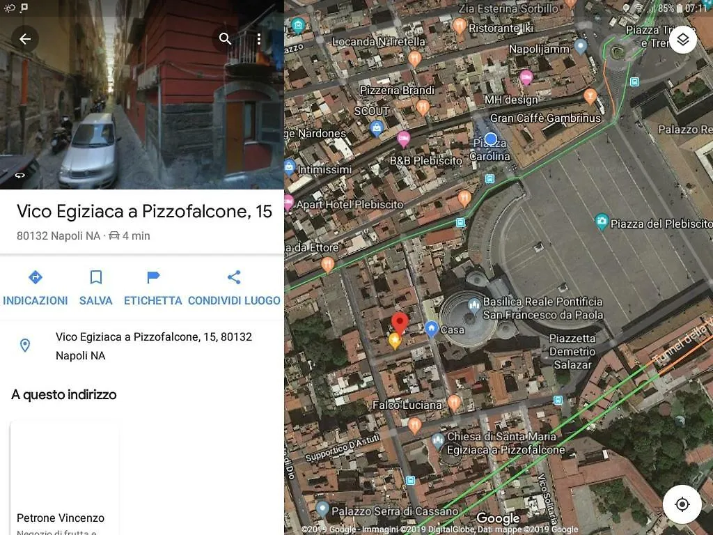 Al Primo Piano Apartamento Nápoles Italia